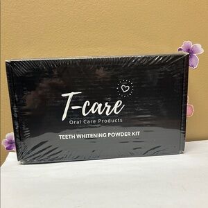 T-care Teeth Whitening Powder Kit includes: whitening powder,toothbrush& paste
